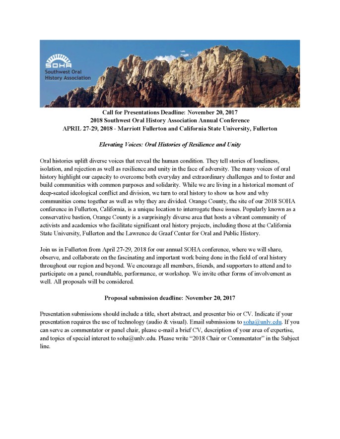 1 Page CFP SOHA 2018